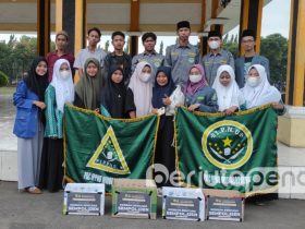 Foto Bersama Usai Galang Dana oleh PAC IPNU IPPNU Widoropayung (BP/Istimewa)