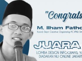 Rekan Ilham (Kordinator Creative Organizing PC IPNU Situbondo)