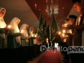 Kirab penyambutan serah Terima jabatan (BP/Istimewa)