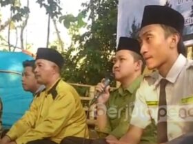 Rekan Afin saat memberikan Sambutan (BP/Istimewa)