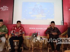 Ketua PC IPPNU Saat memberikan sambutan (BP/Istimewa)