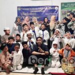 Foto bersama anak yatim Panti Asuhan Lentera Anak Nusantara, Panarukan (BP/Istimewa)