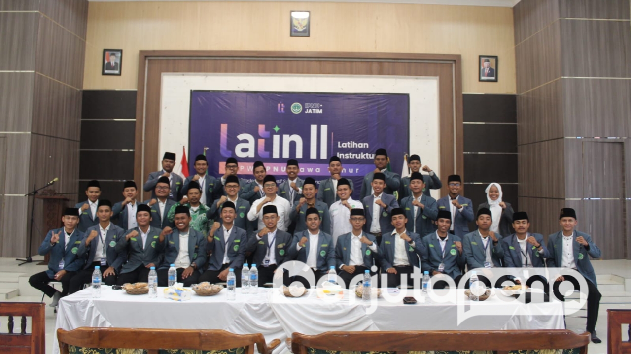 Foto bersama usai Opening Ceremony LATIN II PW IPNU JATIM (BP/Istimewa)