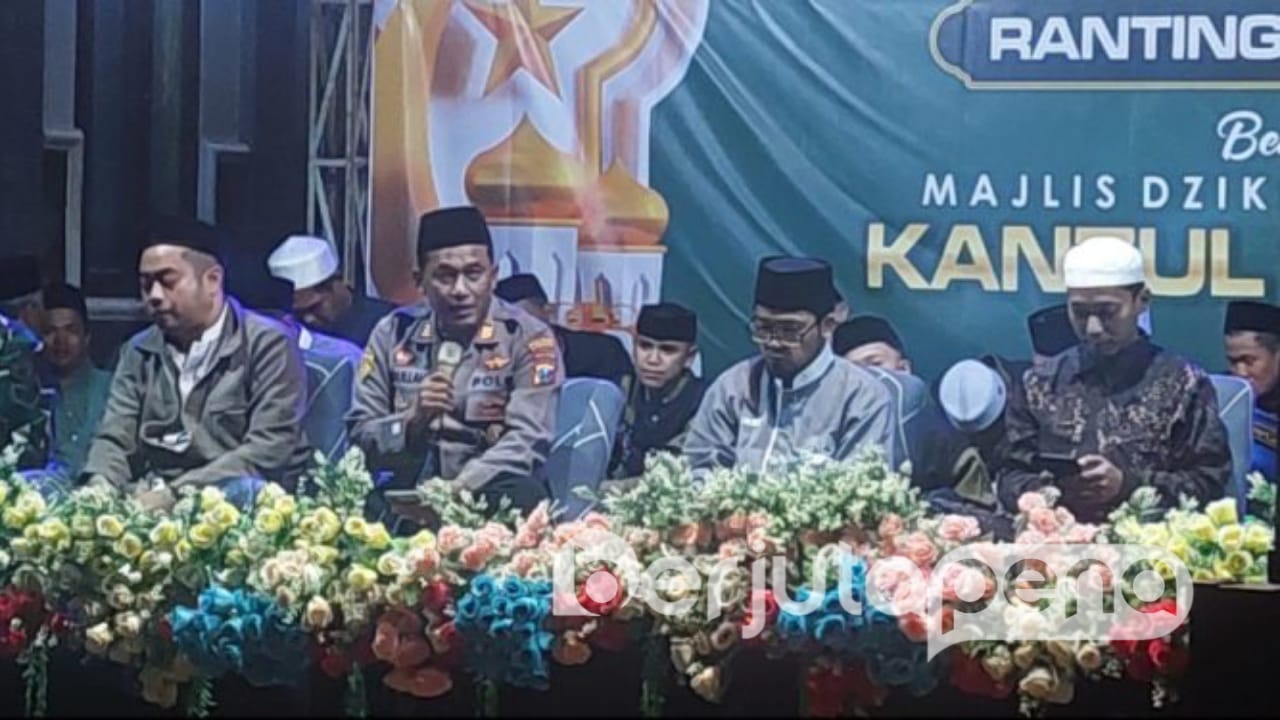 Kapolsek Besuki, AKP H. Abdullah, S.H. Saat Sambutan (BP/Istimewa)