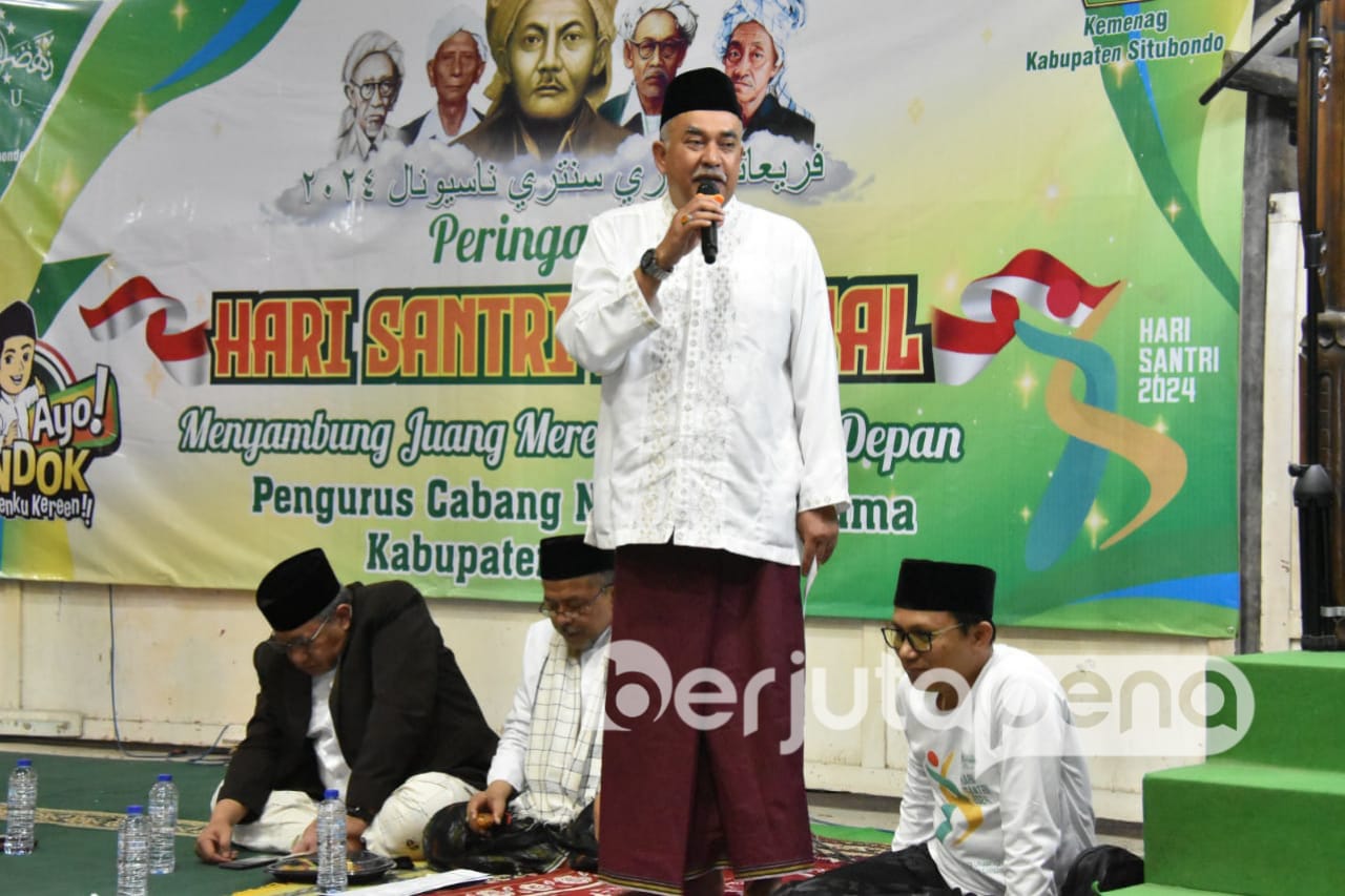 PJS Bupati Situbondo saat memberikan Sambutan (BP/Istimewa)