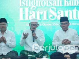 Dari Kanan : Gus Ipul, KH. Miftahul Akhyar & KH. Yahya Cholil Staquf (BP/Istimewa)