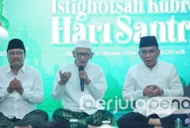 Dari Kanan : Gus Ipul, KH. Miftahul Akhyar & KH. Yahya Cholil Staquf (BP/Istimewa)